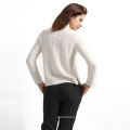 Most popular plain pattern pure color cashmere sweater